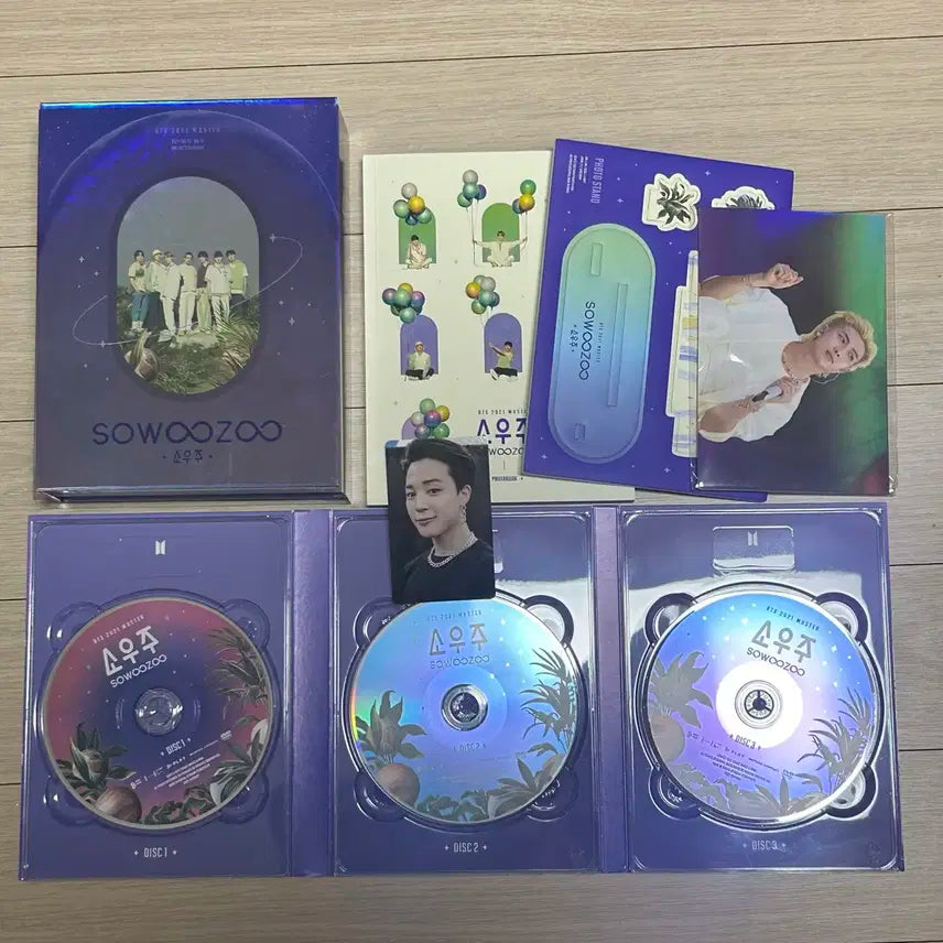 BTS 방탄 2021 머스터 소우주 DVD (지민 포카)