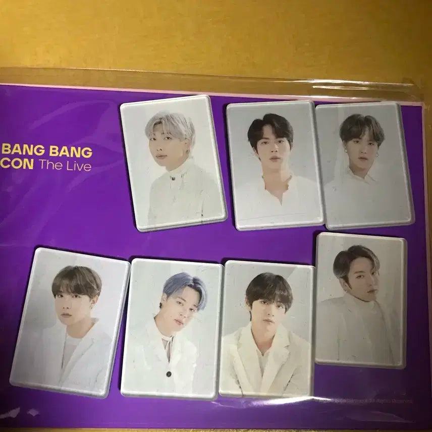 방탄소년단 방방콘굿즈 포토마그넷