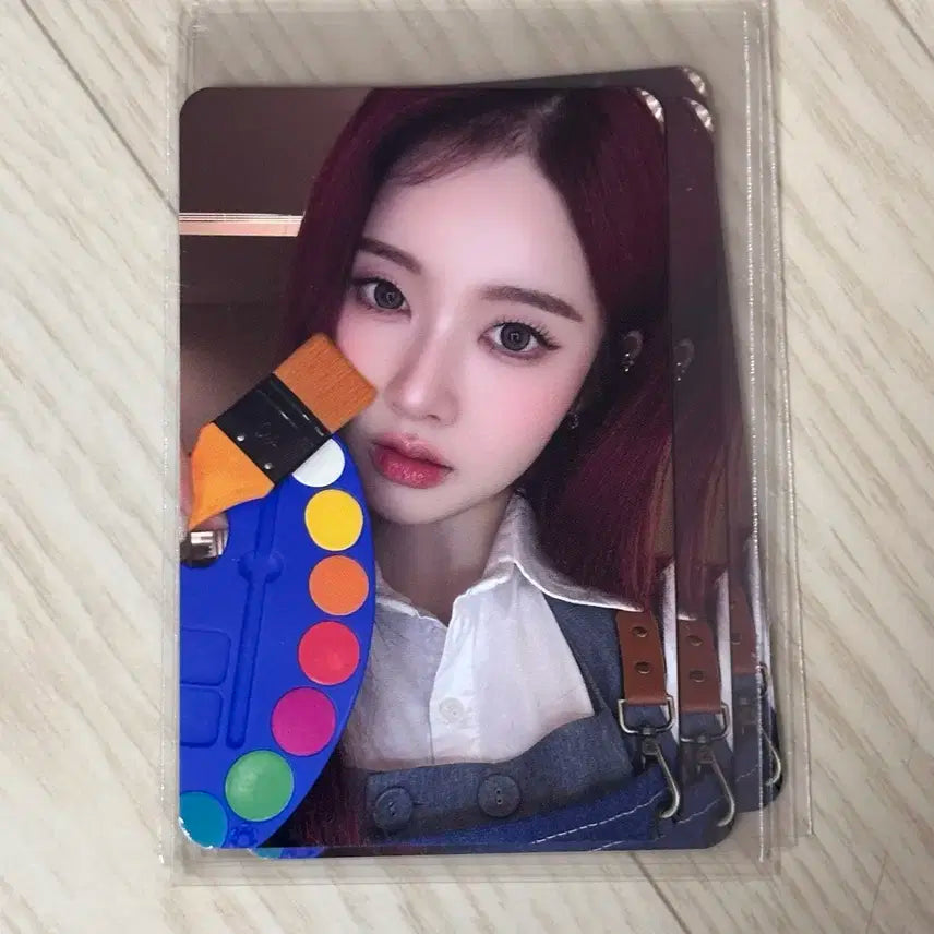 스테이씨 시은 메이크스타 미공포 포토카드 포카