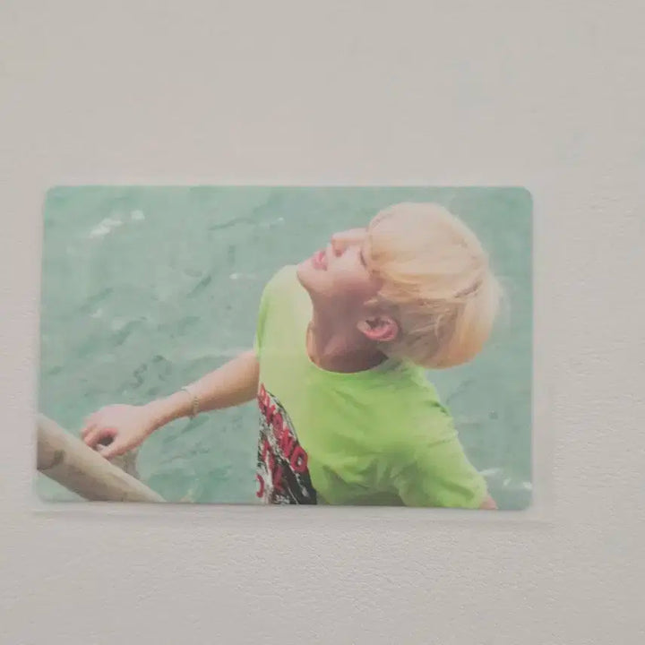 세븐틴 호시 박수 그린 포카