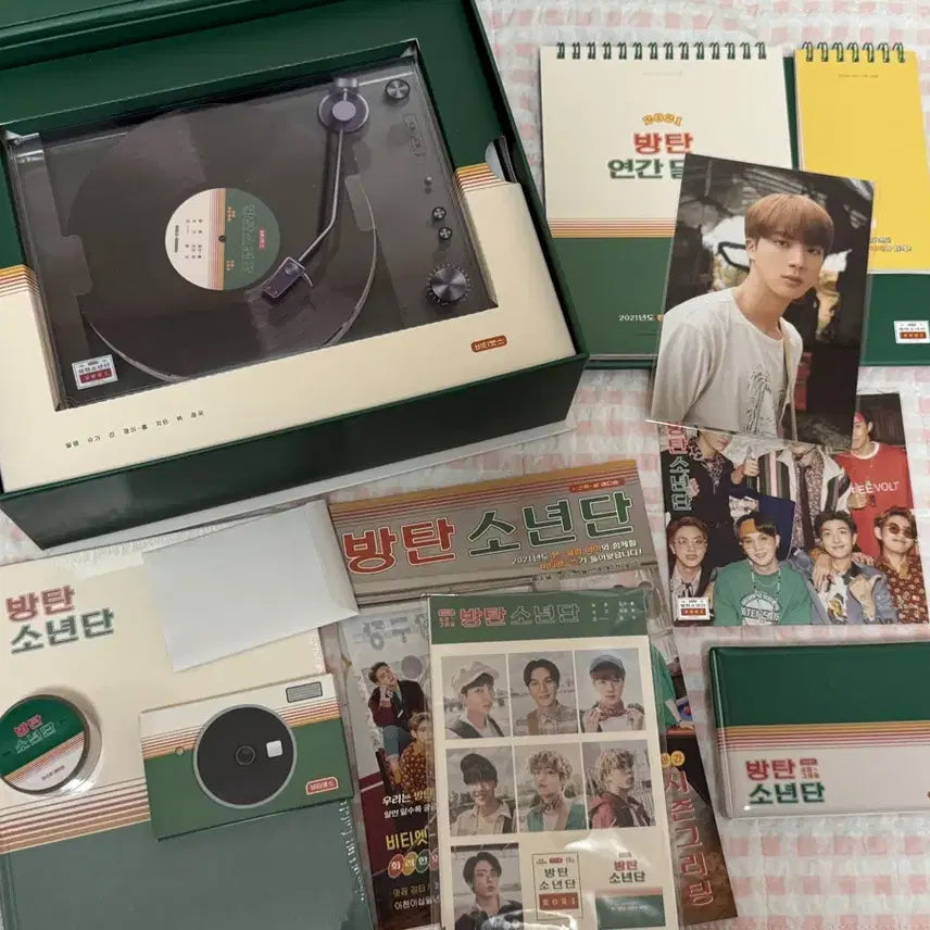 (풀구성, 랜덤 인화사진 석진)방탄 2021 시즌그리팅 시그 bts