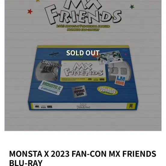 몬스타엑스 Blue Ray, DVD, Kit video