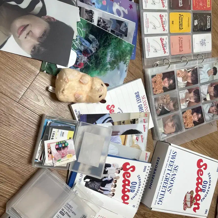 제베원 제로베이스원 포카 시그 바인더 비공굿 뚱쭝햄 마카롱바인더일괄양도