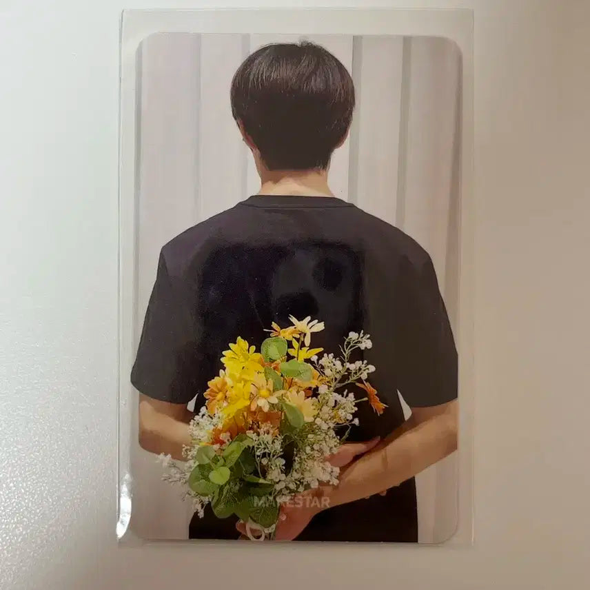 더보이즈 선우 메이크스타 꽃다발포카