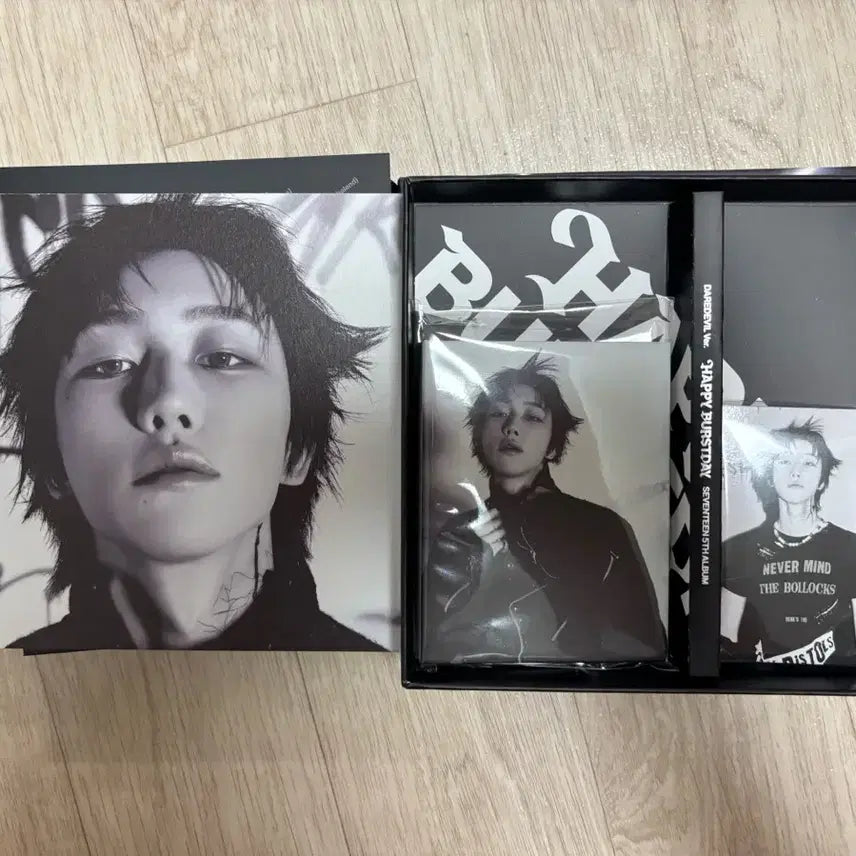 세븐틴 정규5집 happy burstday 캐럿반 명호 바인더 디에잇