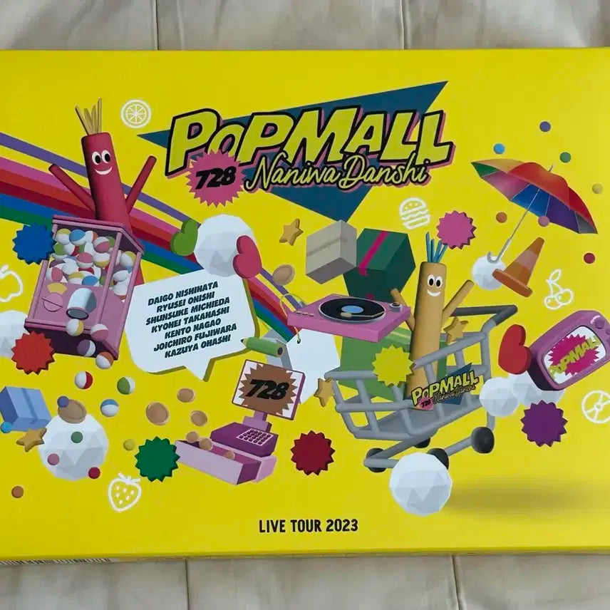 나니와단시 POPMALL 콘서트 블루레이 초회한정반