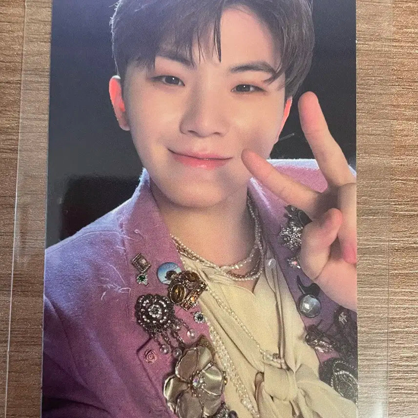 세븐틴 우지 포토카드