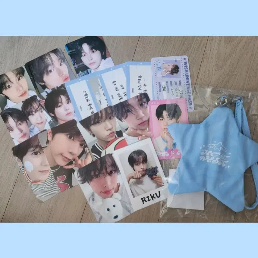 nct wish 엔시티 위시 리쿠 포카 굿즈 일괄 스쿨오브위시