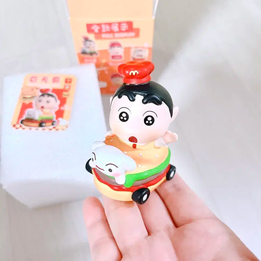 짱구 햄버거 피규어 / 미사용 새상품