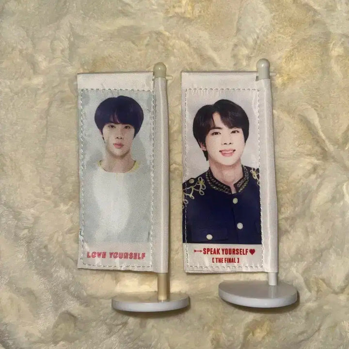 (일괄) BTS 방탄소년단 진 럽셀콘 스픽콘 미니플래그 판매