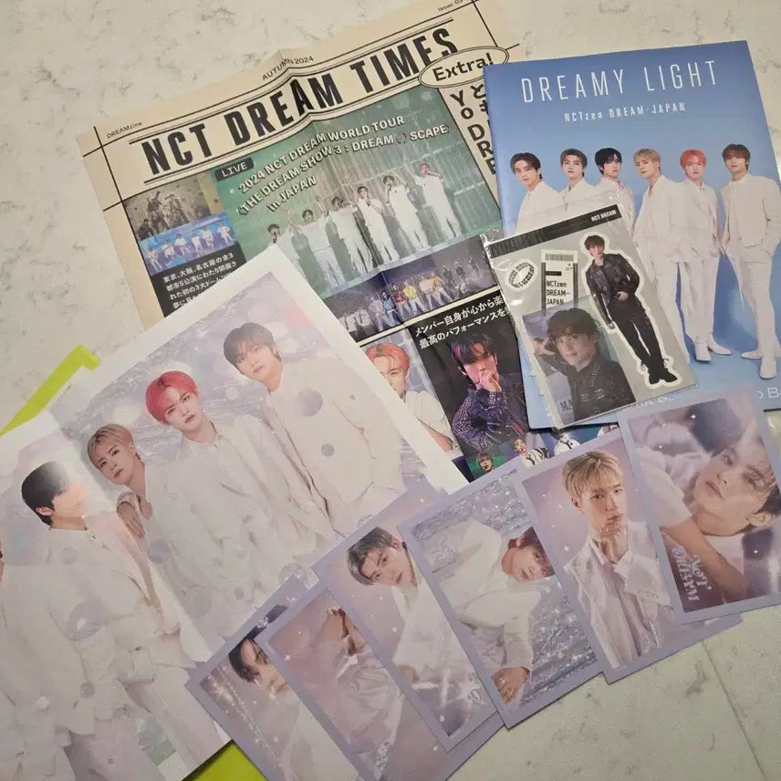 엔시티드림 일본 팬클럽회지 (특전 마크) nct dream