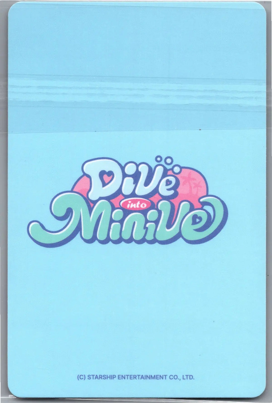 IVE - "Dive into Minive" POP-UP Store Official MD Event Photocard [26.07.30]