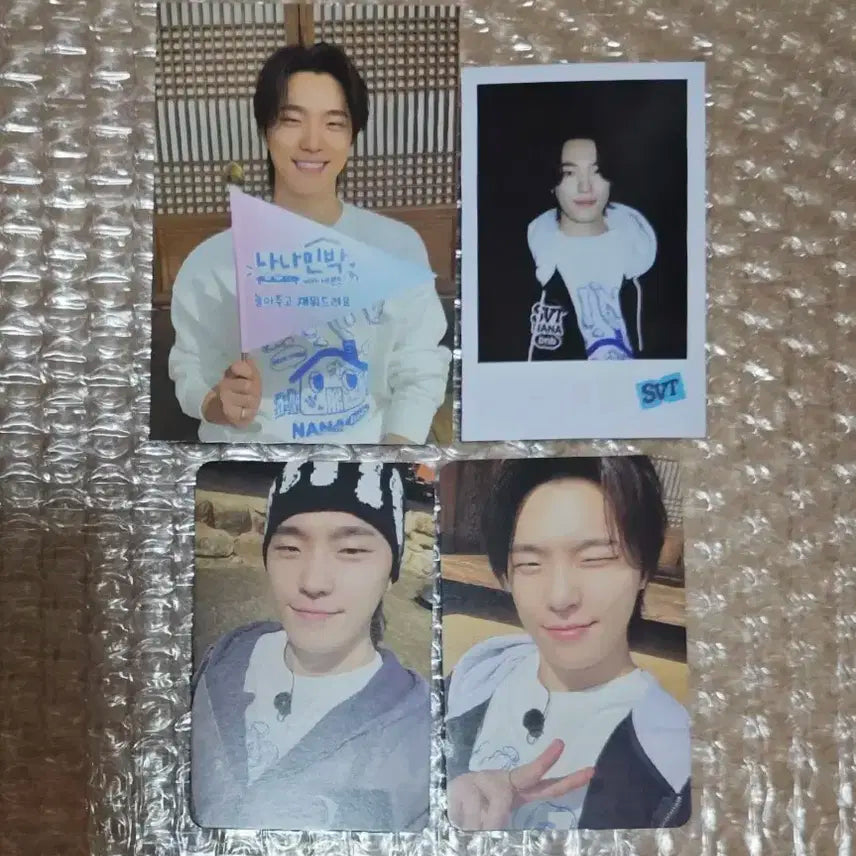 세븐틴 나나민박 키트 포카 특전 분철 양도 디노