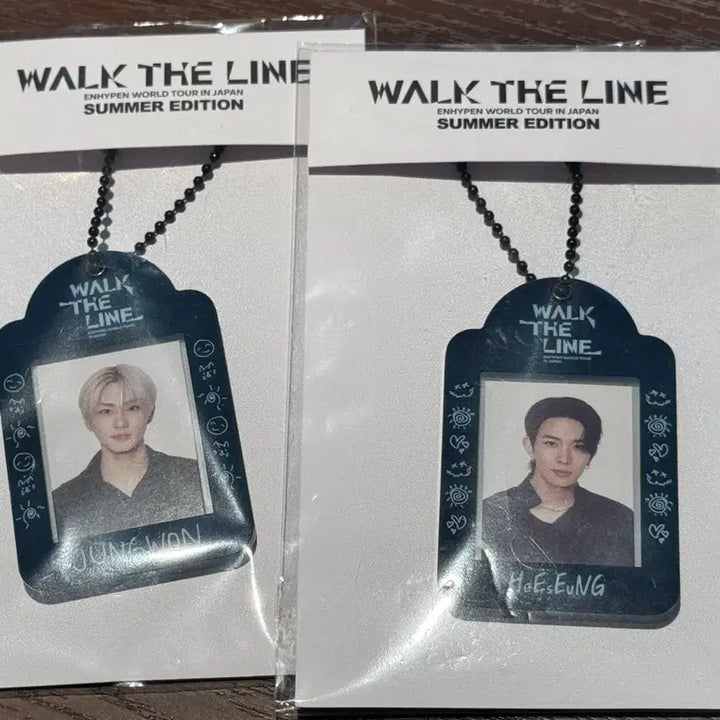 엔하이픈 일본 팝업 증면사진 참 키링 ( 정원 )