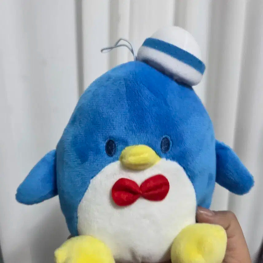 산리오 펭귄 턱시도 샘 인형 캐릭터 마스코트 가챠 토이 빈티지 고전