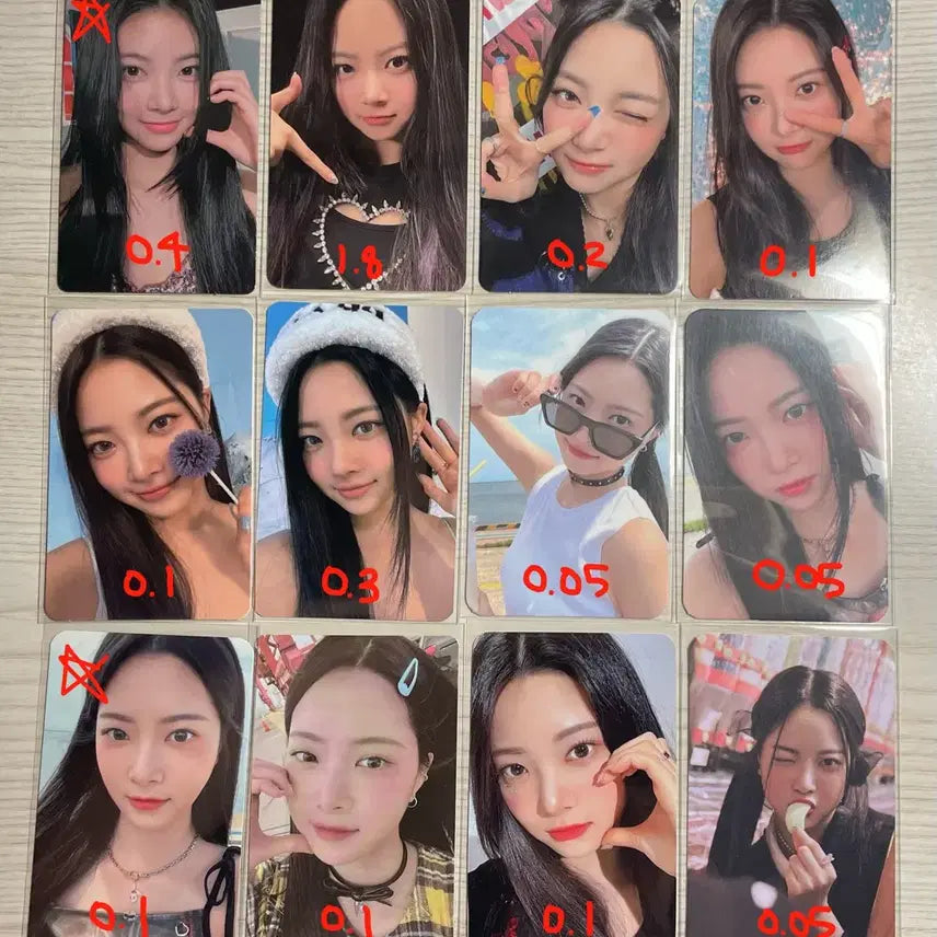 르세라핌 은채 포카 팔아요