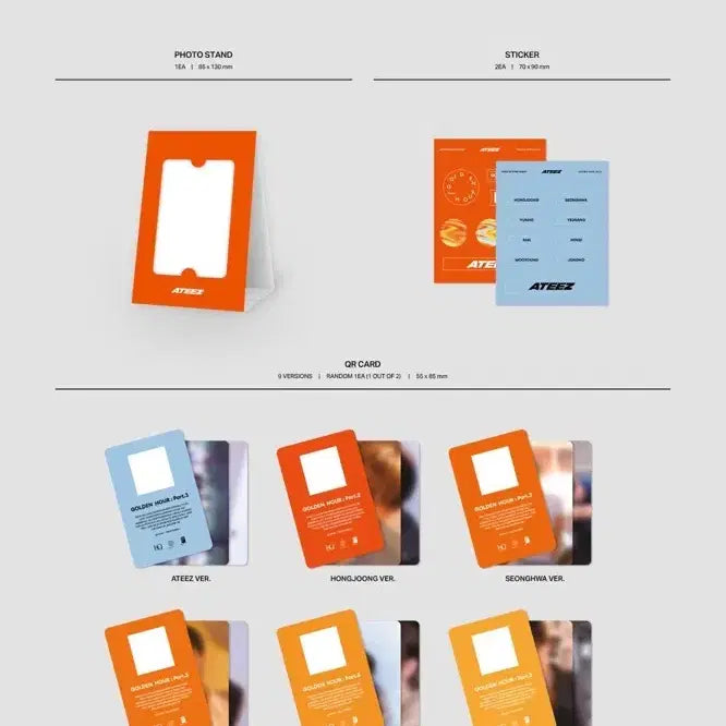 에이티즈 미개봉 포카앨범 양도 포토카드앨범 ateez 레몬드롭