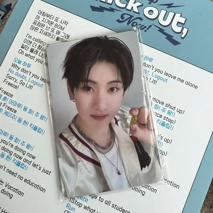 킥플립 공방 포카 곰돌이 젤리 곰젤리 버전