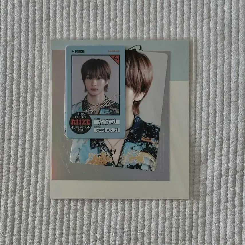 라이즈 라이징데이 앤톤 아이디카드 + 데코스티커 세트