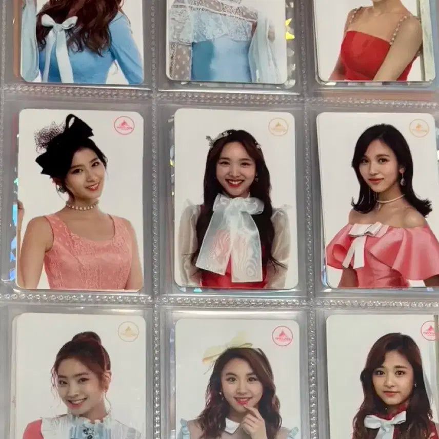 트와이스 랜드 더 오프닝 포토카드 포카