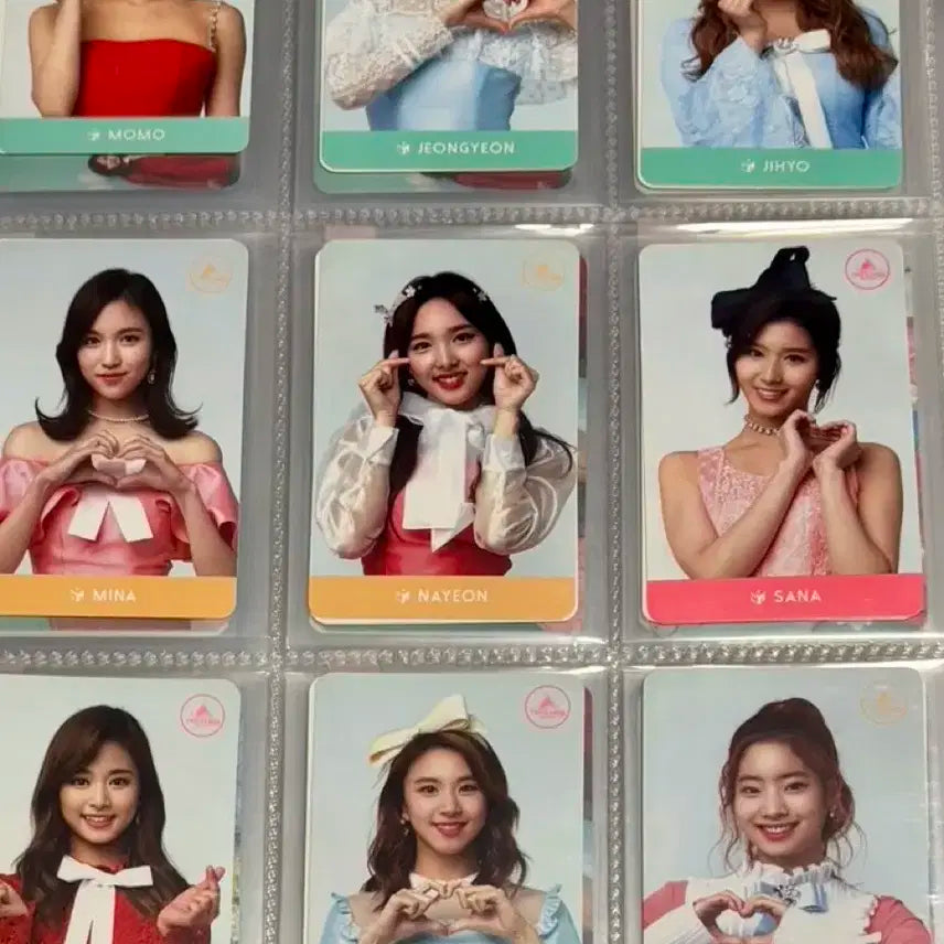 트와이스 랜드 더 오프닝 포토카드 포카