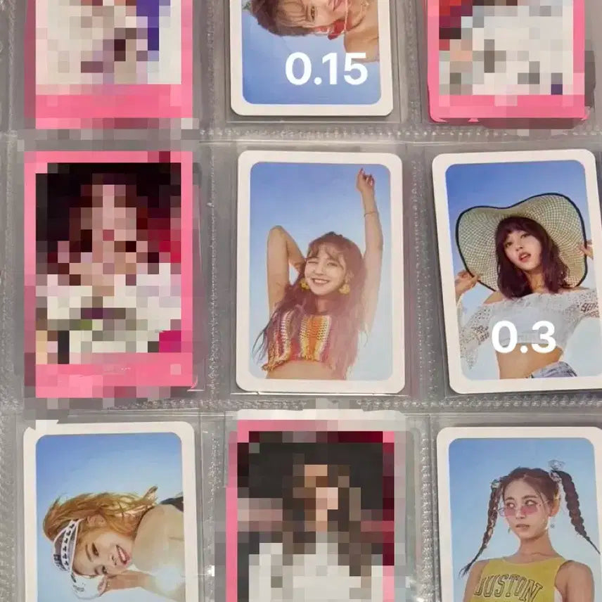 트와이스 summer 팝업 포토카드 액자 포카