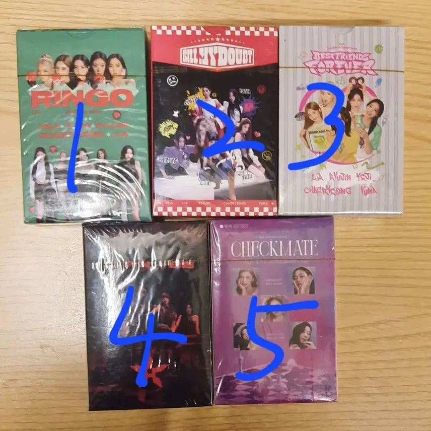 있지 ITZY 로모카드