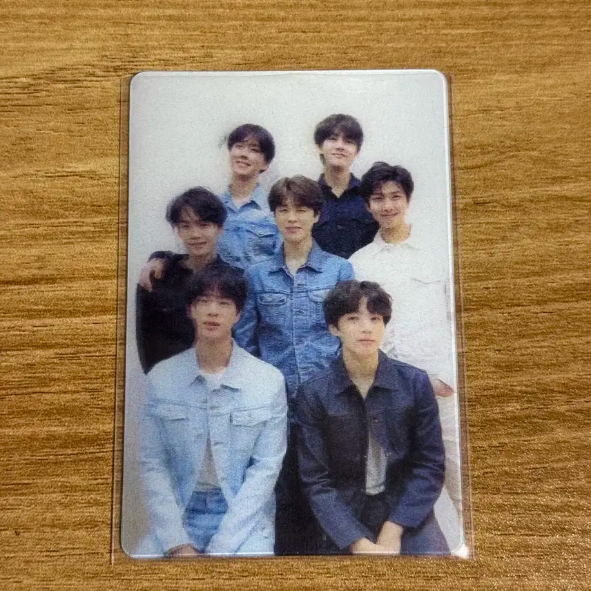 방탄 BTS 럽셀 티어 초회한정반 렌티큘러 단체 포카