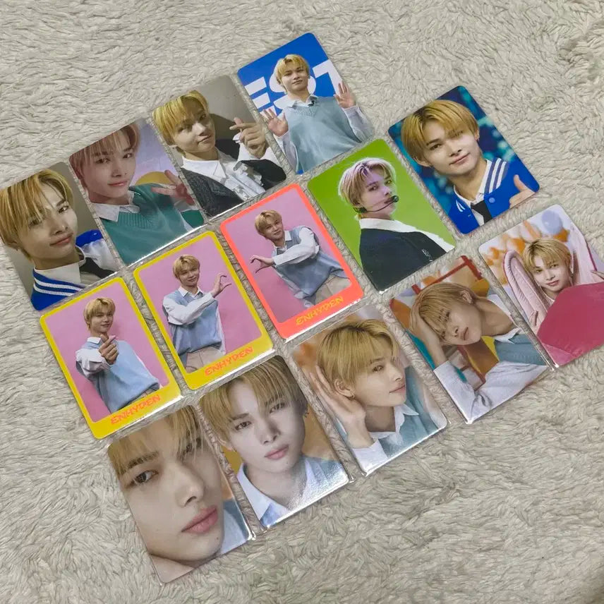 엔하이픈 니키 디아이콘 포카 일괄 판매 양도 분철 나눔 화보 굿즈 엠디