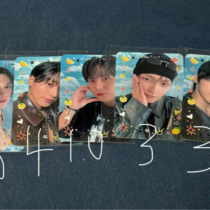 에이티즈 레몬드랍 공방포카