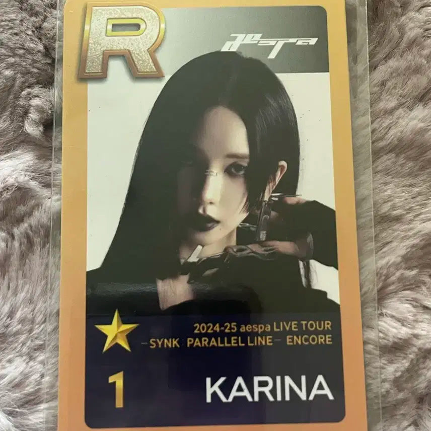 슈스엠 슈퍼스타 카리나 포카 포토카드