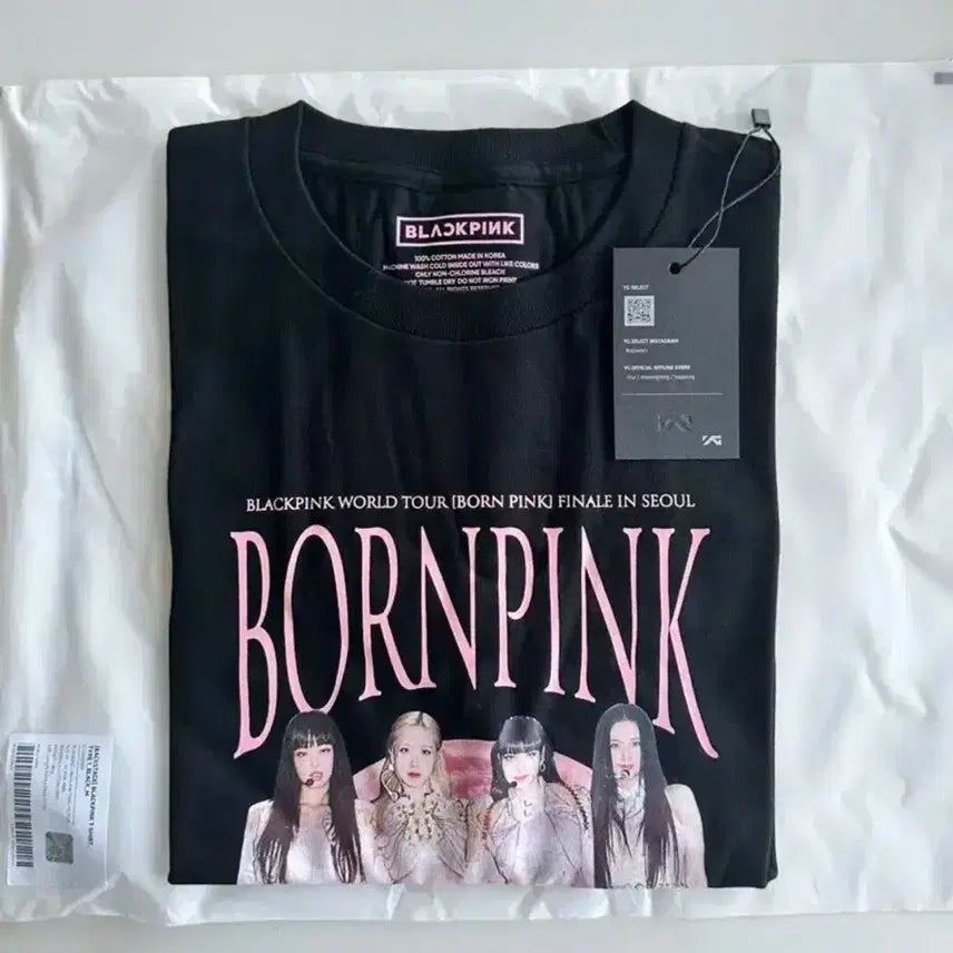 블랙핑크 콘서트 Born Pink Backstage 티셔츠