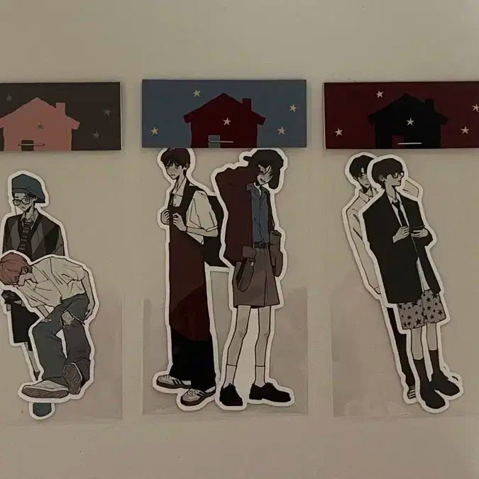 (미개봉/일괄)보넥도 보이넥스트도어 진저 조각스티커 통판