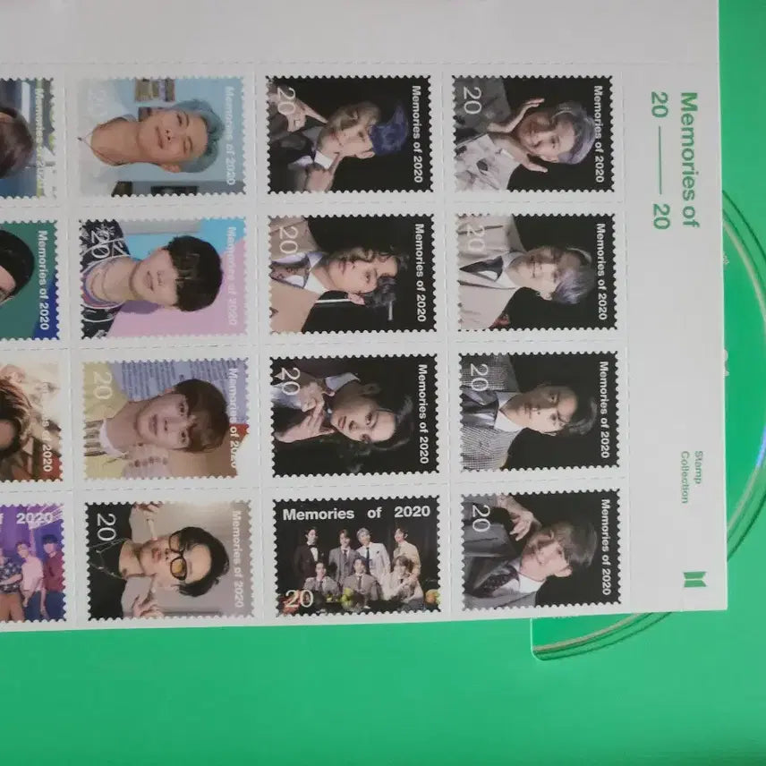 방탄소년단 2020 메모리즈 멤즈 DVD