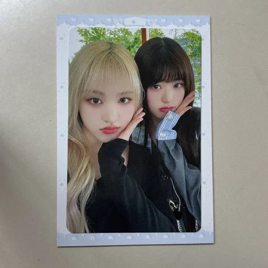 아이브 장원영 리즈 유닛 포카 팬콘 매거진 영리즈 포토카드