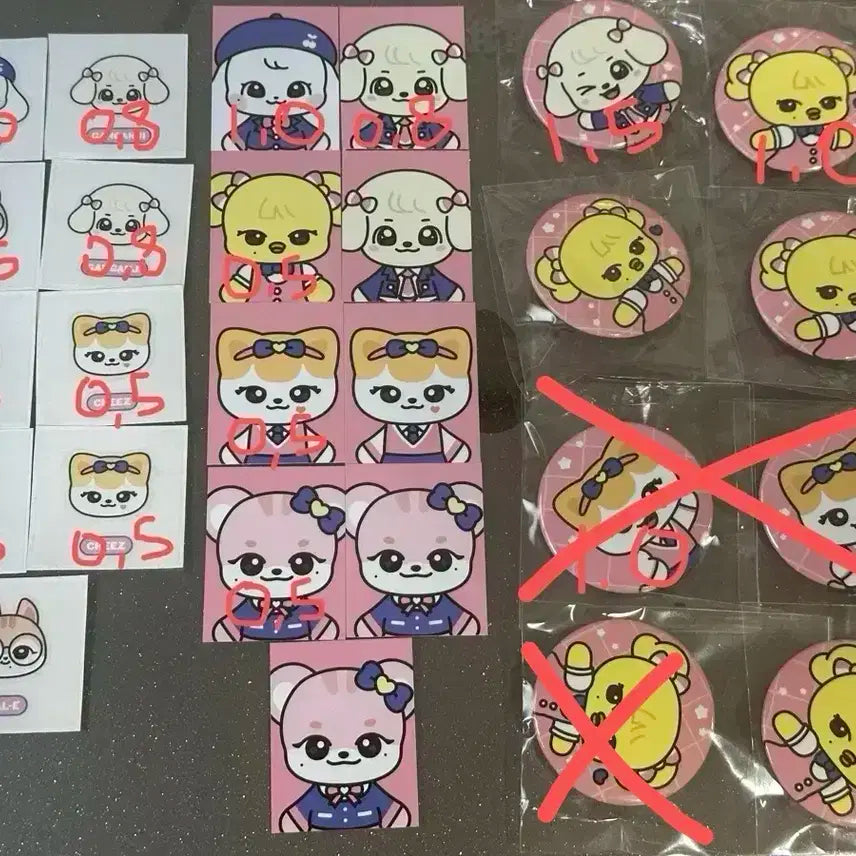아이브 미니브팝업 부산 특전 핀버튼 증사 포카 강안지 체리