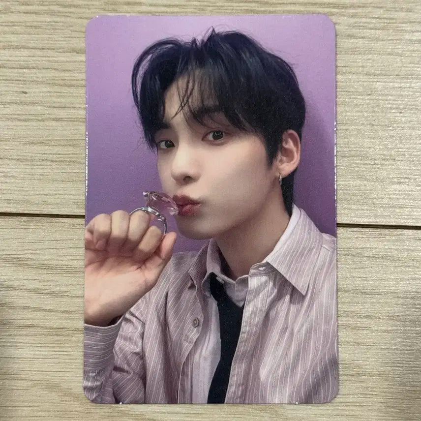 에이스 박준희 마이걸 메이크스타 반지 미공포 특전 포카
