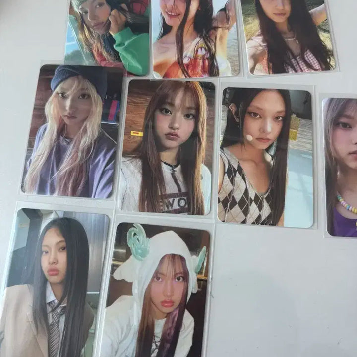뉴진스 포카 16장 일괄 판매