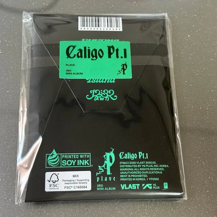 플레이브 칼리고 미개봉 앨범