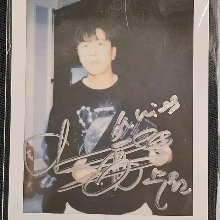 젝스키스 장수원 사인 폴라로이드