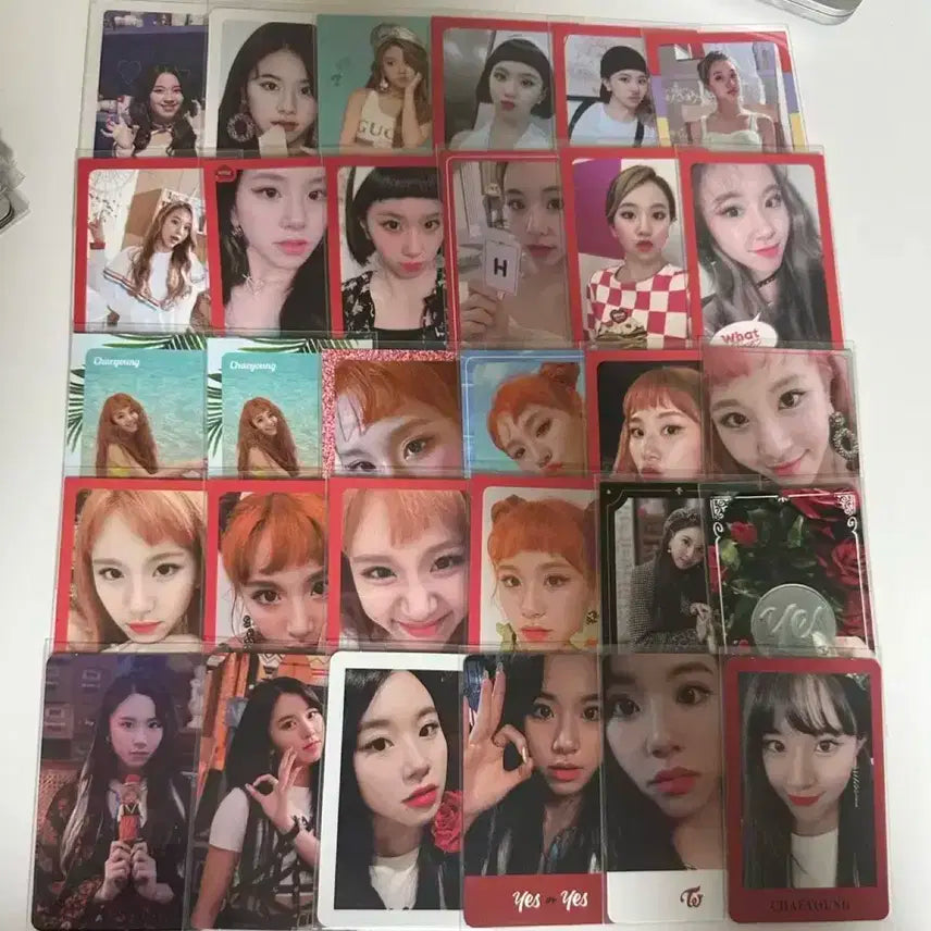 트와이스 채영 포카 일괄 판매