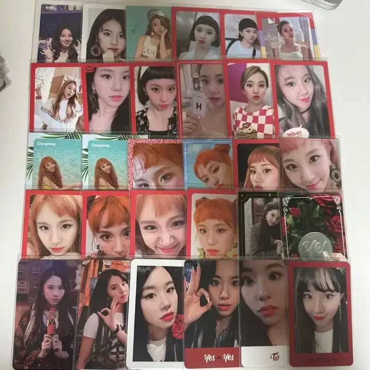트와이스 채영 포카 일괄 판매