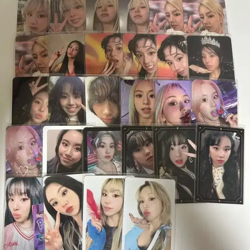 트와이스 채영 포카 일괄 판매