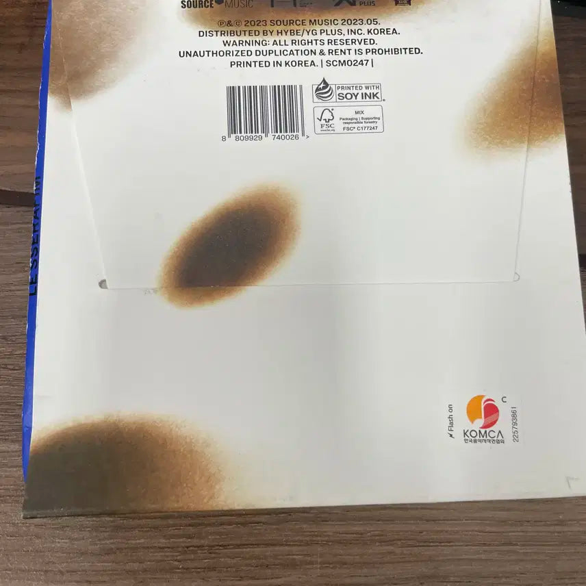 (개봉 / 포토카드 제외) 르세라핌 언포기븐 앨범 판매