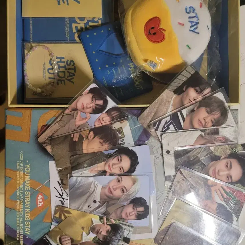스키즈 스테이 4기 팬클럽 키트 아이디 카드 포함 4