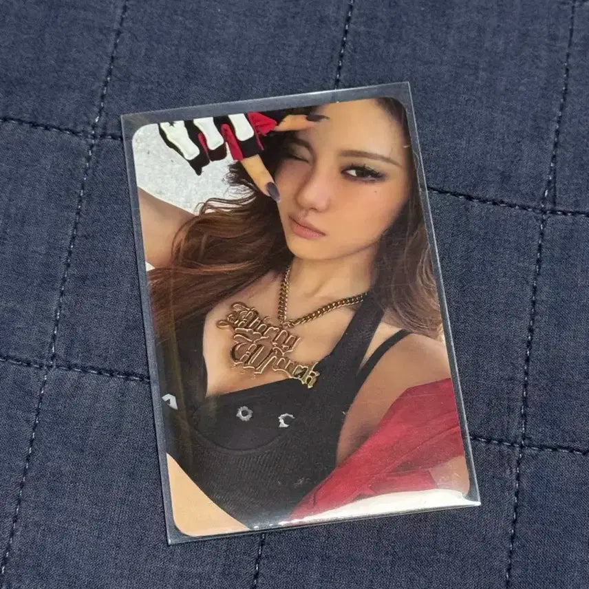 에스파 닝닝 더티 워크 앨범 포카 양도