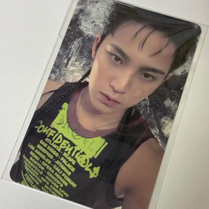 세븐틴 민규 위드뮤 럭드 포카 포토카드