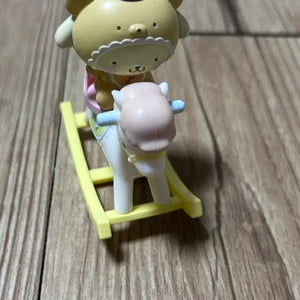 [BUNJANG] Pompompurin Latte Kuma Baby Series Mascot Rocking Horse Figure / 폼폼푸린 라떼쿠마 베이비 시리즈 마스코트 목마 피규어