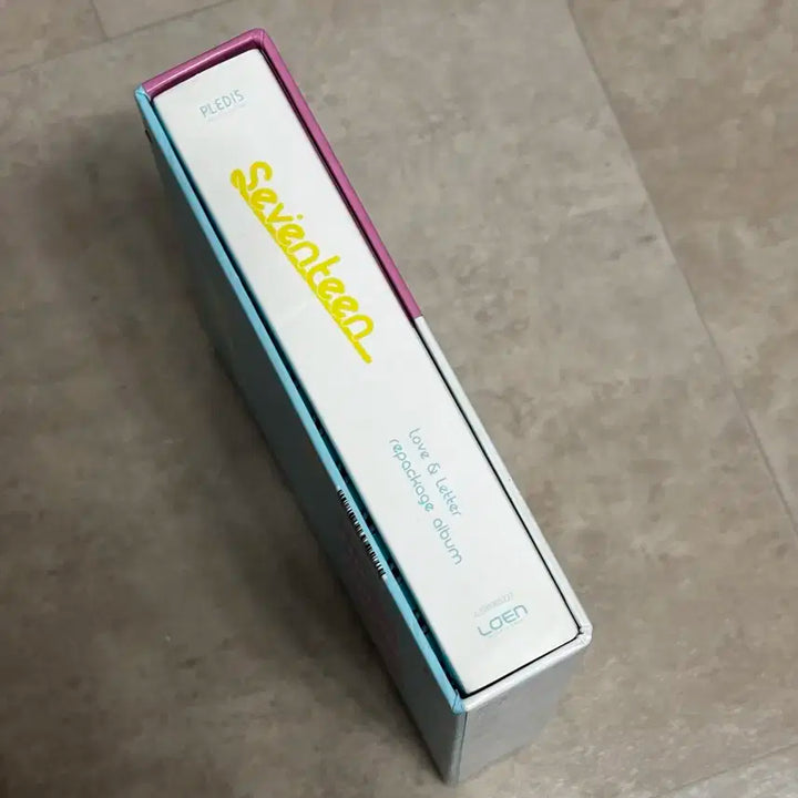 세븐틴 love & letter repackage album