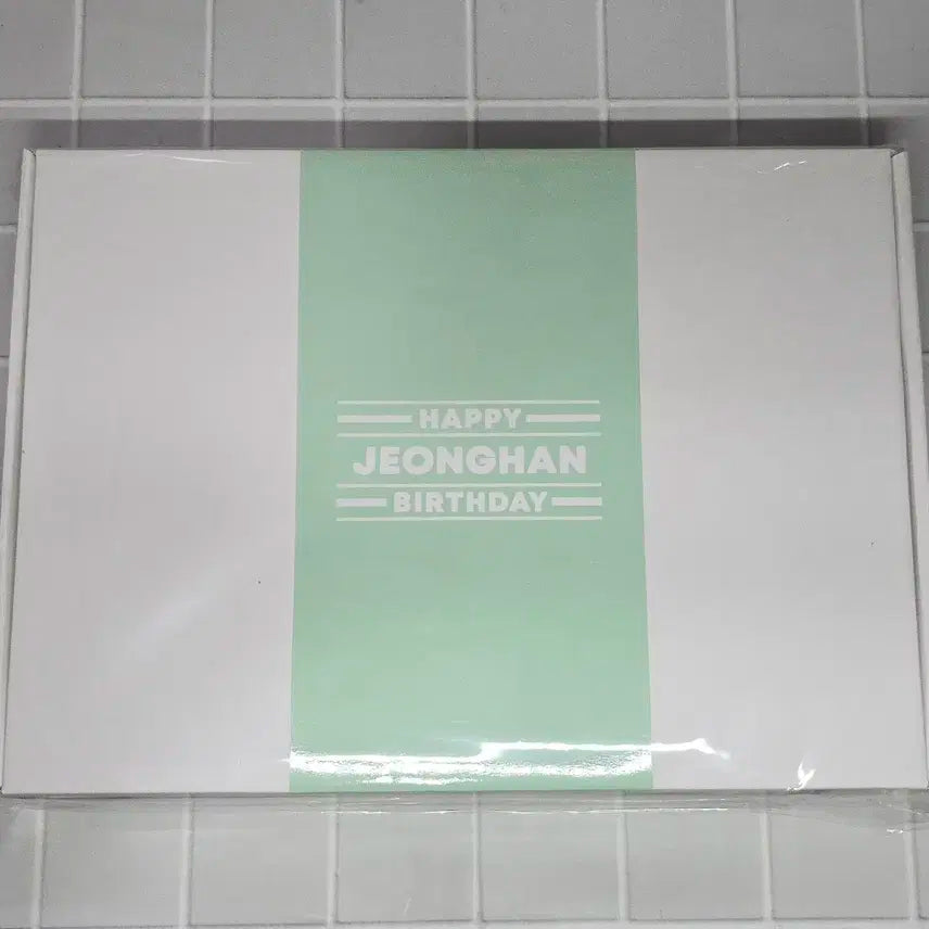 세븐틴 정한 birthday box 새상품 SVT JUNGHAN